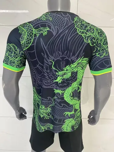 2025/2026 Spieler Version Real Madrid Grüner Drachen Sonderausgabe Fußballtrikot  — view 2