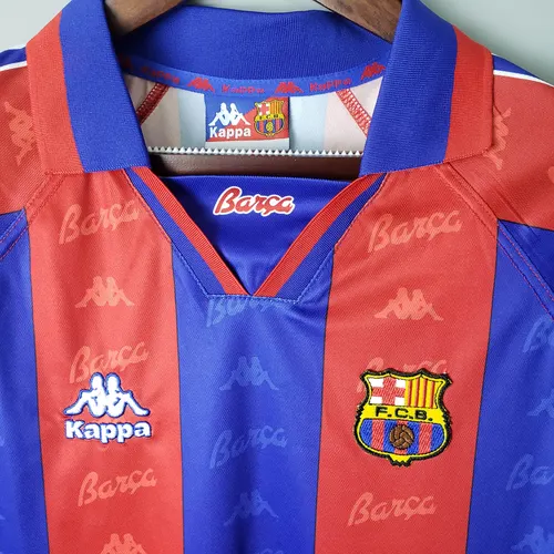 1996/1997 Retro Barcelona Football Shirt Home  — view 3