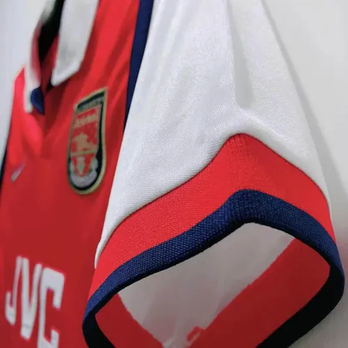 Camisa de Futebol Retro Arsenal Home 1998/1999  — view 8