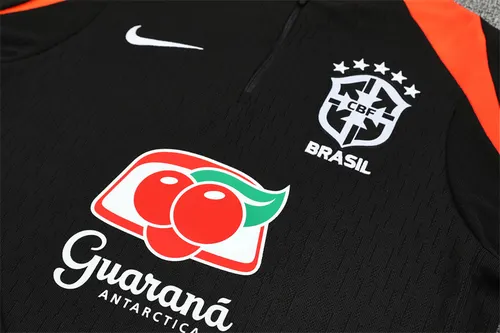 2026 Brazil Survêtement mi-long maillot de foot AAA qualité fan ensemble — view 4
