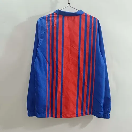 2025/2026 Paris Saint-Germain Corta-vento Vermelho e Azul Camisa de Futebol   — view 2