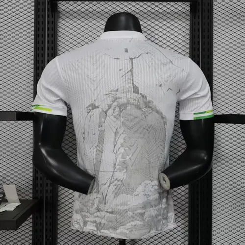 Camiseta de fútbol Edición Especial blanca de Jesús de Brasil 2025/2026 versión jugador  — view 2