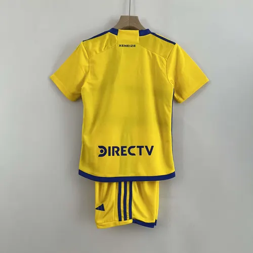 2023/2024 Boca Juniors Auswärts Fußballtrikot AAA fan-gradät Kindergröße — view 2
