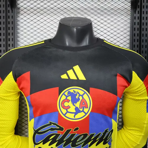 2025/2026 Langarm Spielerversion Club América Heim Fußballtrikot  — view 3