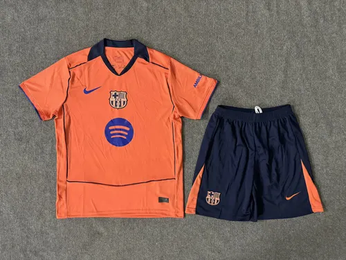 2025/2026 Barcelona Auswärts 01 Fußballtrikot  Kindergröße — view 1