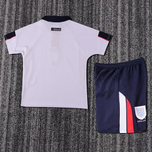 1998 Retro Inglaterra Local Camiseta de Fútbol   Talla Infantil — view 2