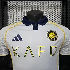 2025/2026 Camiseta de Fútbol Tercera Equipación Visitante Versión Jugador del Al-Nassr  — view 3
