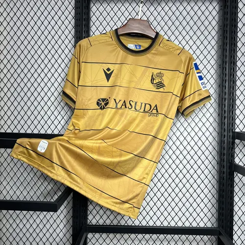 2024/2025 Real Sociedad Camisa Fora Futebol  — view 3