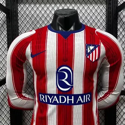2026/2027 Langarm Spielerversion Atletico Madrid Heimtrikot Fußball   — view 3