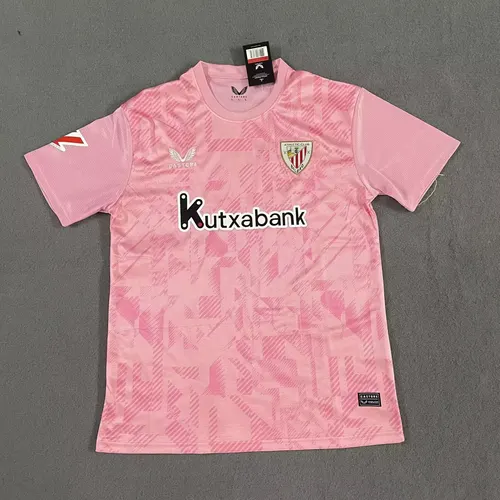 2025/2026 Athletic Bilbao Training Suit Pink Football Shirt  — view 1