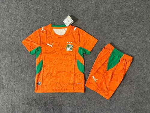 Maillot de football domicile équipe nationale de Côte d'Ivoire 2026 landaise  Taille enfant