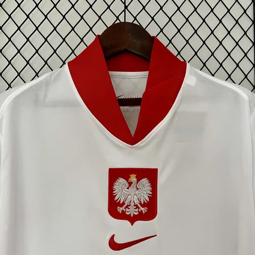 2024 Polen Heim Fußballtrikot AAA fan-gradät — view 3