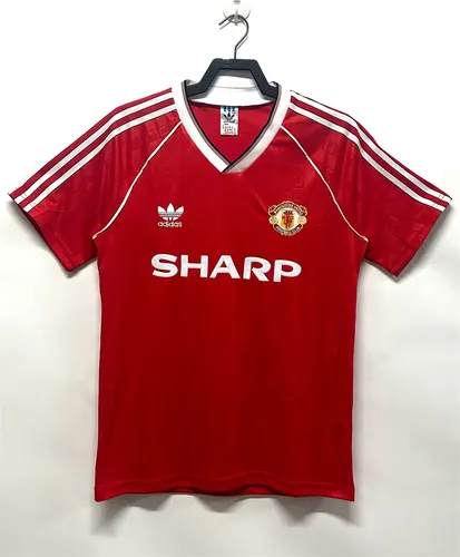 Maillot de football domicile rétro 1988/1990 Manchester United landaise