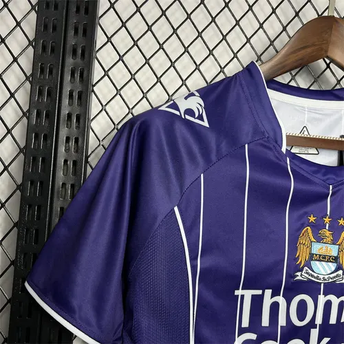 2007/2008 Retro Manchester City Away Football Shirt  — view 4