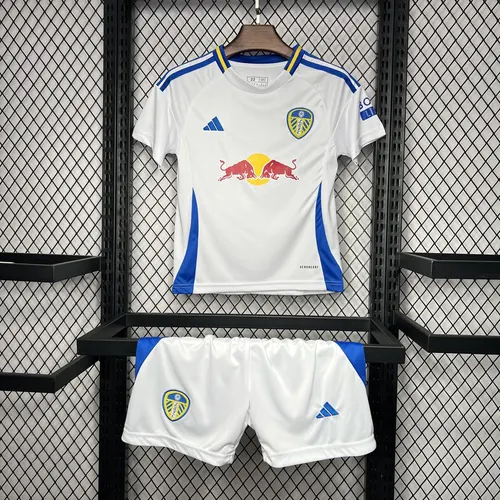 2024/2025 قميص Leeds United المنزلي جودة تايلاندية مقاس أطفال
