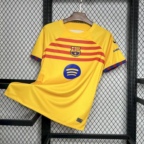 Camiseta de Fútbol Cuarta Equipación Visitante 2024/2025 Barcelona Calidad Thai — view 3