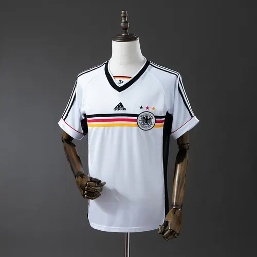 1998 Retro Deutschland Heim-Soccer-Trikot Fußballtrikot AAA Fan-Qualität — view 1