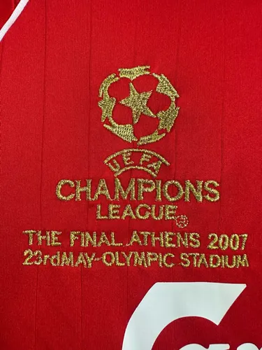 2006/2008 Retro Liverpool Camiseta de Local Versión Champions League  — view 7