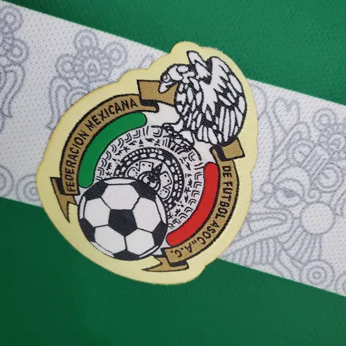 2006 Retro México Local Camiseta Selección AAA calidad aficionado — view 6