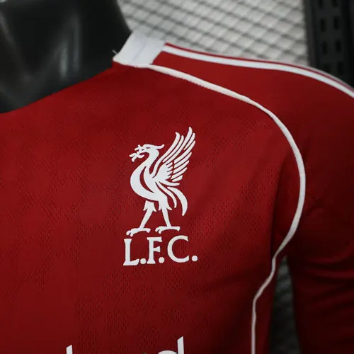 2025/2026 Spielerversion Liverpool Heim Langarm Fußballtrikot   — view 6
