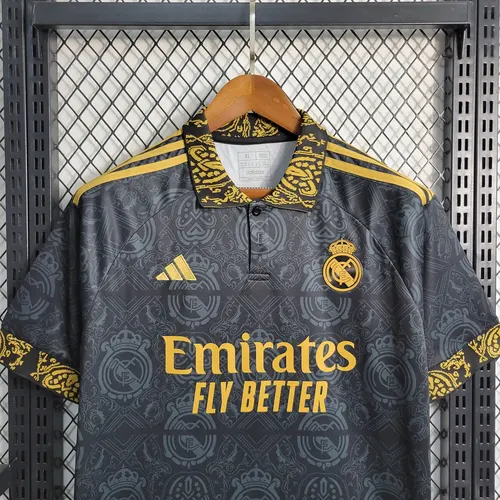 2023/2024 Real Madrid Concept Edition Schwarzes Trikot — view 4