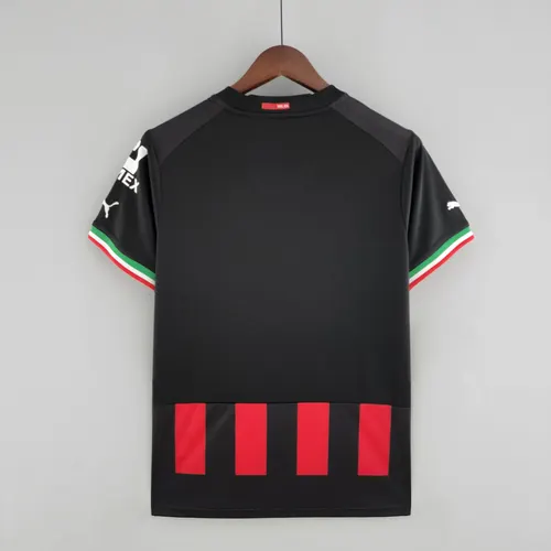 2022/2023 AC Milan Camisa de Futebol Casa  — view 2