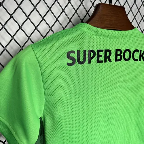 2024/2025 Sporting Lissabon Drittes Auswärts Fußballtrikot  Kindergröße — view 7