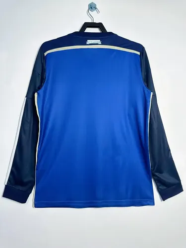 2014 Retro Langarm Argentinien Nationalmannschaft Auswärtstrikot  — view 2