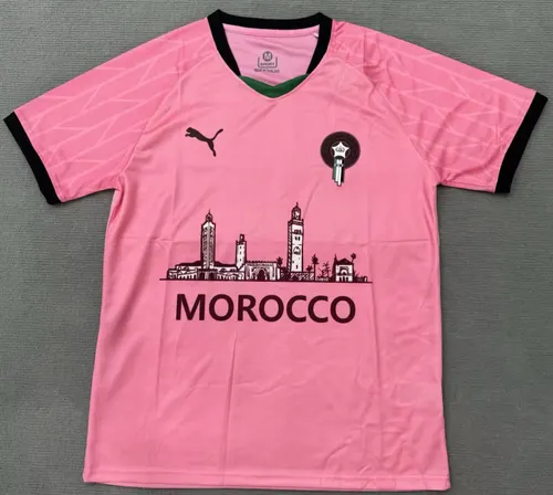 2025/2026 Morocco National City Edition Pink Football Jersey 