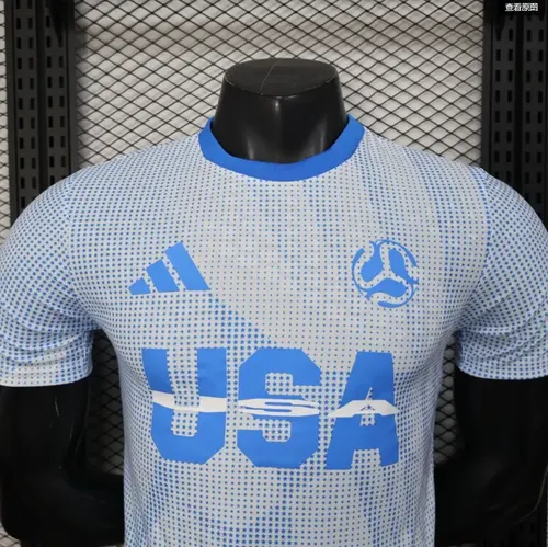 2025/2026 Versión Jugador Selección de Estados Unidos Ropa Promocional Camiseta de Fútbol  — view 3