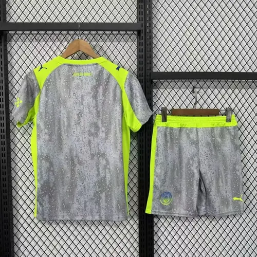 2025/2026 Manchester City Drittauswärts Fußballtrikot  Kindergröße — view 2