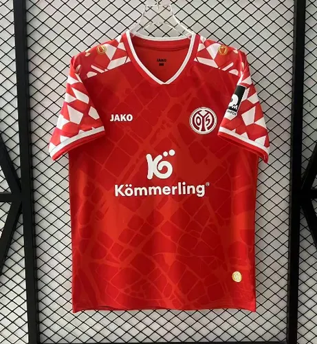 2025/2026 FSV Mainz 05 Home Football Jersey  — view 1