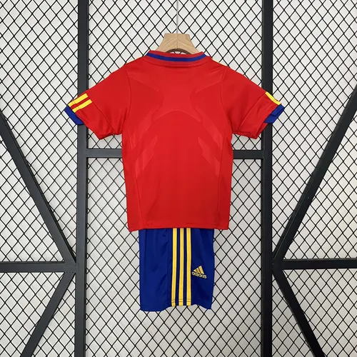 Camisa Retro 2010 Espanha Casa Futebol AAA qualidade fã Tamanho Infantil — view 2