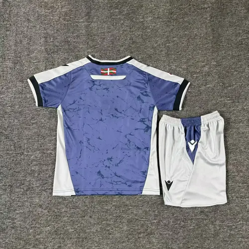 2025/2026 Real Sociedad Away Football Shirt  Kids Size — view 2