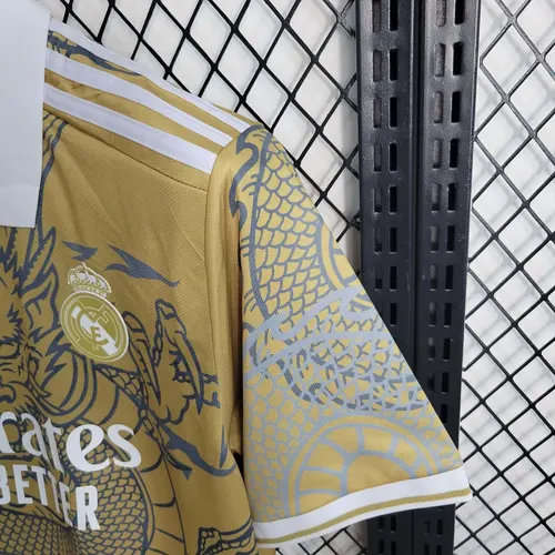 Camiseta de Fútbol Real Madrid Dragón Dorado Chino 2023/2024 — view 9