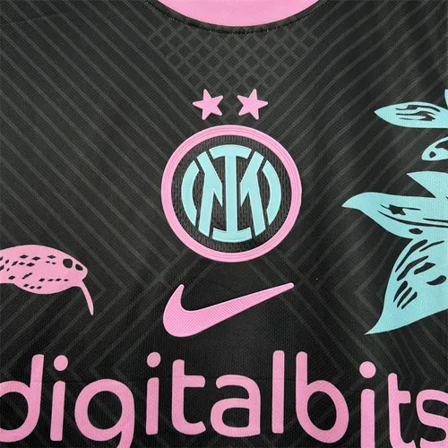 2024/2025 Inter Mailand Sonderedition Rosa Fußballtrikot AAA fan-gradät — view 5