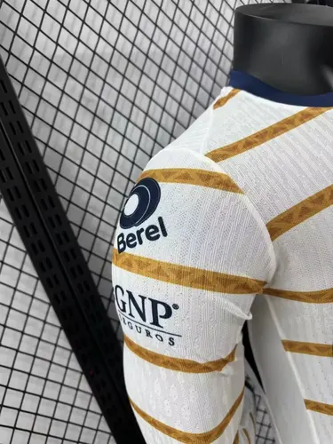 2024/2025 Long Sleeve Pumas UNAM Home Player Version Football Shirt  — view 3