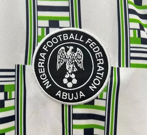 1994 Retro Nigeria Nationalmannschaft Auswärts Fußballtrikot  — view 7