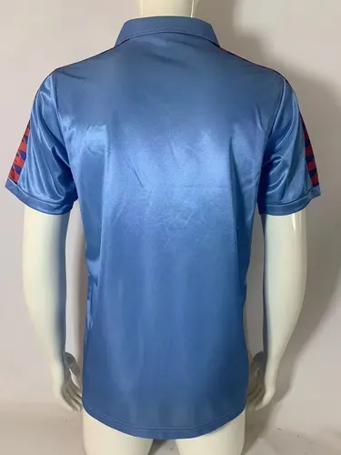 1984/1991 رجعي برشلونة قميص خارج الأرض جودة تايلاندية — view 2