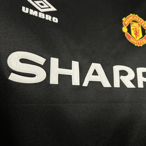 Camiseta de Fútbol Retro Tercera Equipación Visitante Manchester United 1998/1999  — view 7