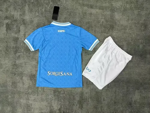 2025/2026 Napoli Home Football Jersey  Kids Size — view 2