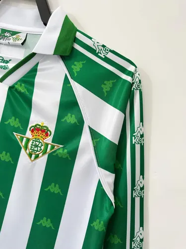 1995/1997 Retro Real Betis Home Football Jersey Long Sleeve  — view 5