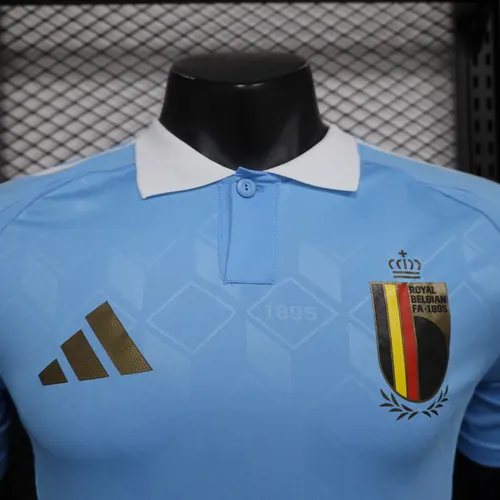 قميص كرة القدم البلجيكي الخارجي للمنتخب الوطني نسخة اللاعب 2024 جودة تايلاندية  — view 4