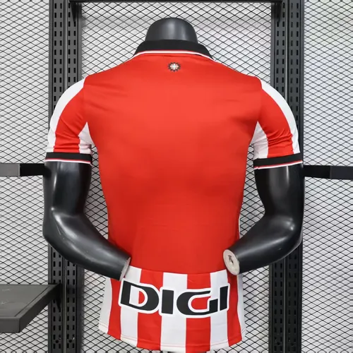 2025/2026 Versão Jogador Athletic Bilbao Camisa de Futebol Casa  — view 2