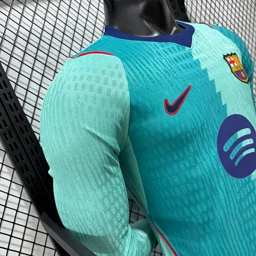 Maillot de football troisième extérieur Barcelone manches longues version joueur 2026/2027 landaise  — view 6