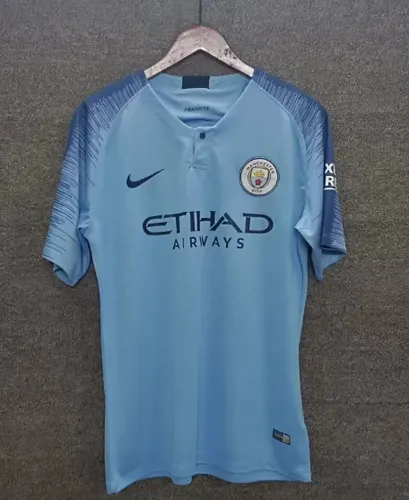 2018-2019 Retro Manchester City Domicile Football Shirt