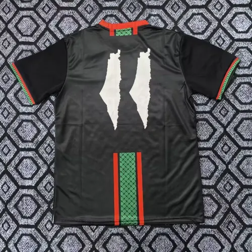 2025/2026 Palestine Black Football Shirt  — view 2